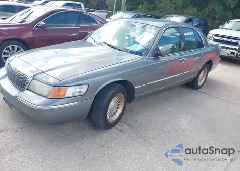 1998 Mercury Grand Marquis из США, поврежденный, VIN 2MEFM75W2WX650946